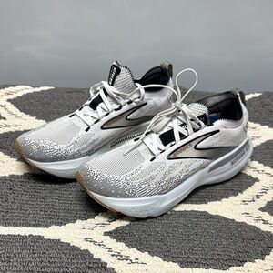 Brooks Glycerin 21 Black and White Running Sneakers